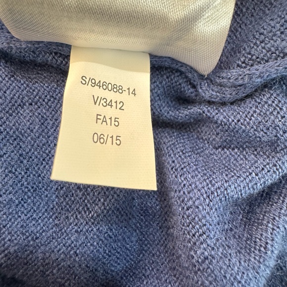 Banana Republic Blue Men’s Cotton Blend V-neck Sweater. Large. NWT. - Picture 4 of 6